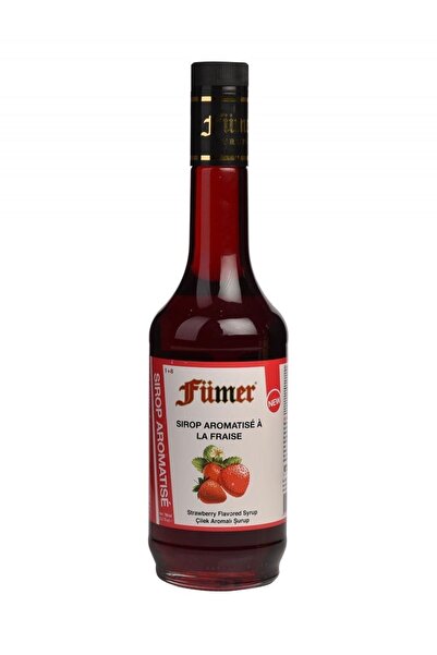 FÜMER Çilek Aromalı Kokteyl Şurubu 700 ml