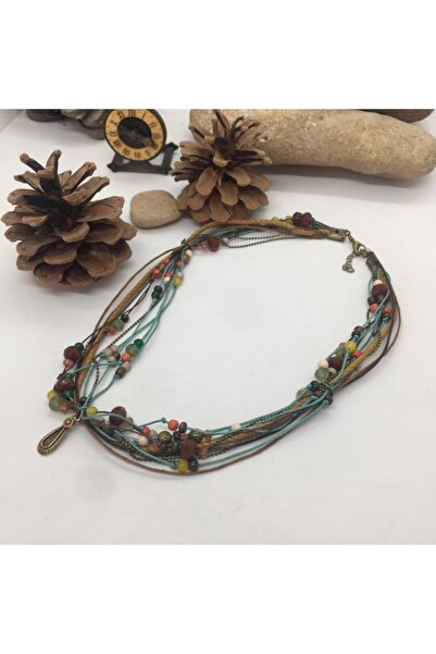 Porsuk Alternatif El Yapımı Kolye