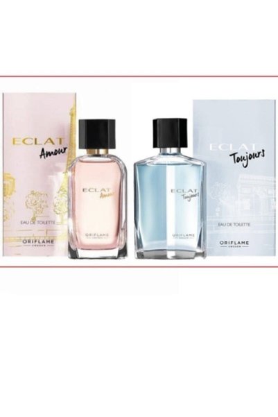 Oriflame Eclat Amour Kadın Edt 50ml - Eclat Toujours Erkek Edt 75ml 35649-35651