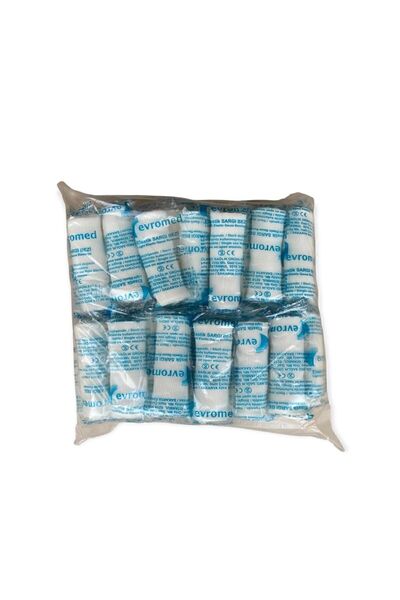 evromed Elastik Sargı Bezi 10 Cm X 4 Metre 50 Adet