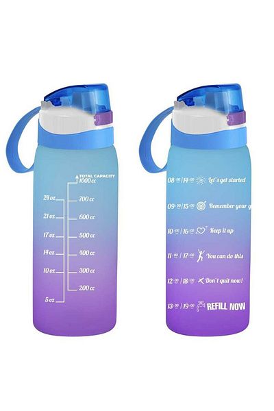 Herevin 161646-162 Water Bottle - Motivational Water Bottle - Water Bottle