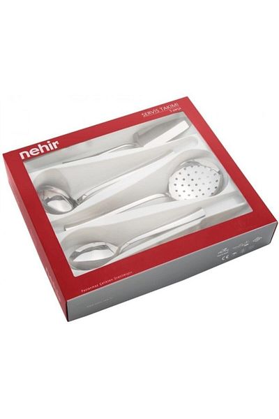 Nehir Sahra 5 Piece Service Set