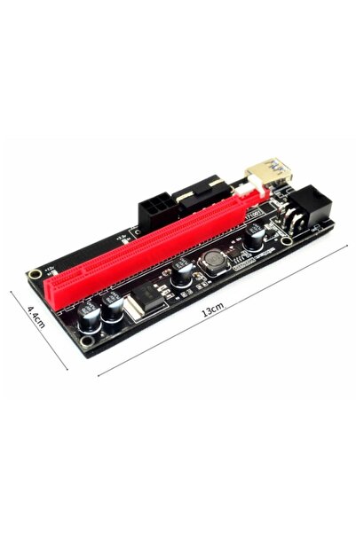 ZAUSS V009s Riser 1x-16x Yükseltici Genişletici Mining Rig Pcı-e Ekran Kartı