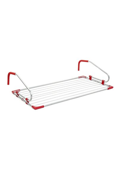 Perilla Dirsekli Balkon Çamaşır Kurutma Askısı