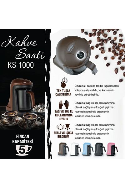Fantom Coffee Clock KS 1000 - Blue