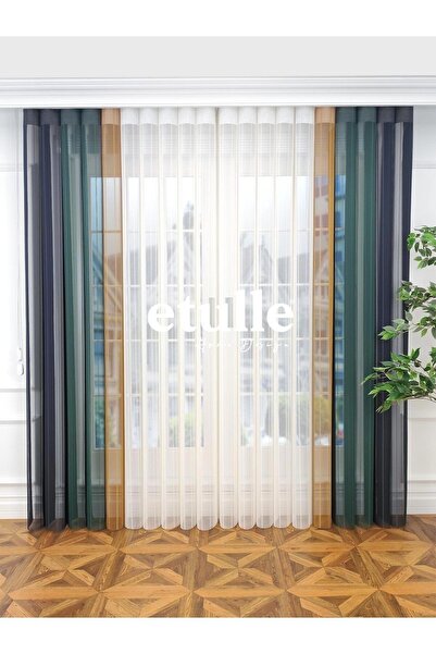 Etulle Cape Town - Yeni Nesil Akıllı Dikey Tül Zebra Perde