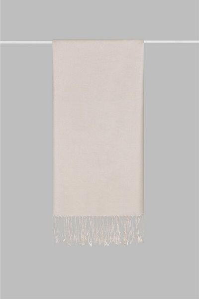ARMANDA 100% Silk Cream Color Shawl