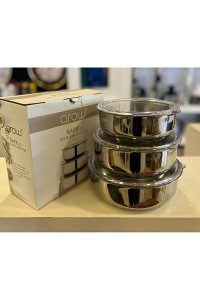 AROW Safe Steel 3-piece Storage Set - Tr-1104