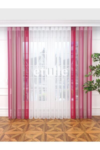 Etulle Pure - Yeni Nesil Akıllı Dikey Tül Zebra Perde