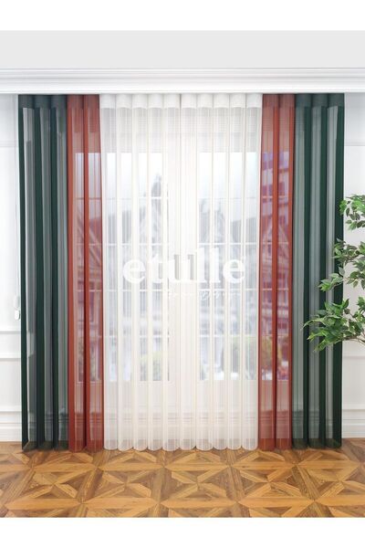 Etulle Loft - Yeni Nesil Akıllı Dikey Tül Zebra Perde