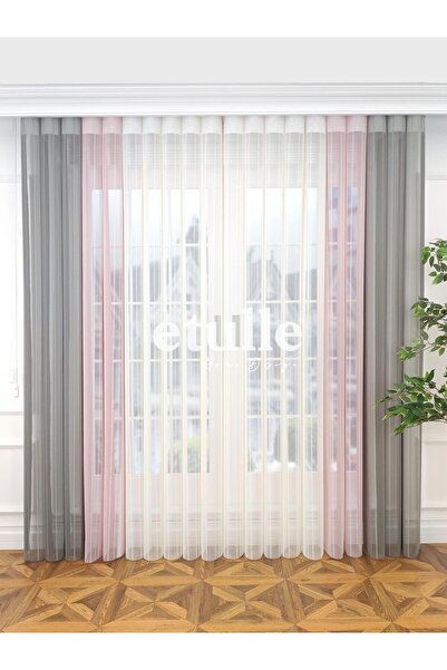 Etulle Casablanca - Yeni Nesil Akıllı Dikey Tül Zebra Perde