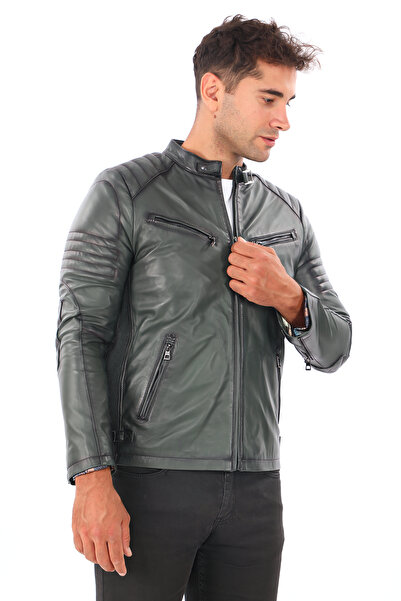 db deriburada original Men's Genuine Leather Coat