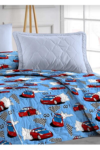 MORRİVAL TEK KİŞİLİK ARABALI KAPİTONELİ ÇOK AMAÇLI PİKE MAVİ