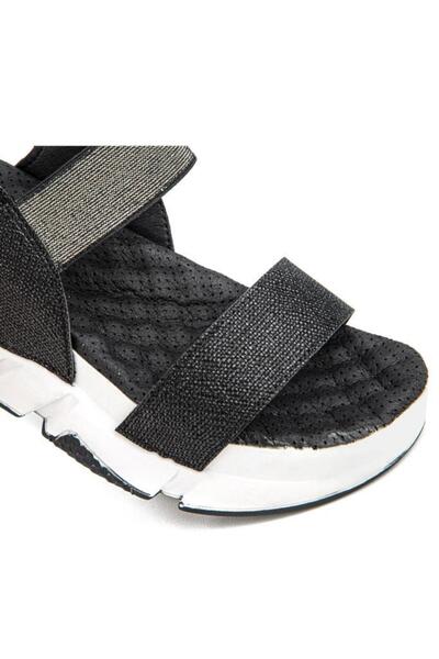 Muya Keid 31187-430 Anatomical Sole Black Women's Sandals - 36-40