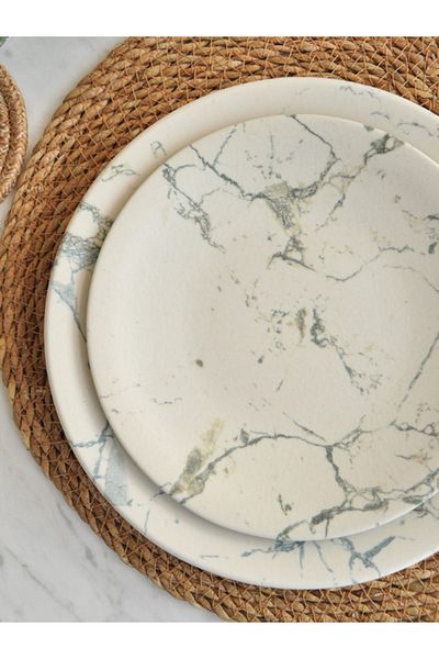 M'art Home Eleni Sipahi - 2-Piece Porcelain Serving Set