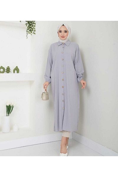 Tegoe Buttoned Stylish Tunic