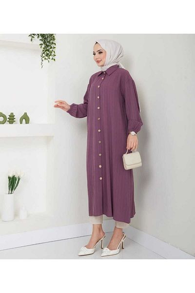 Tegoe Buttoned Stylish Tunic