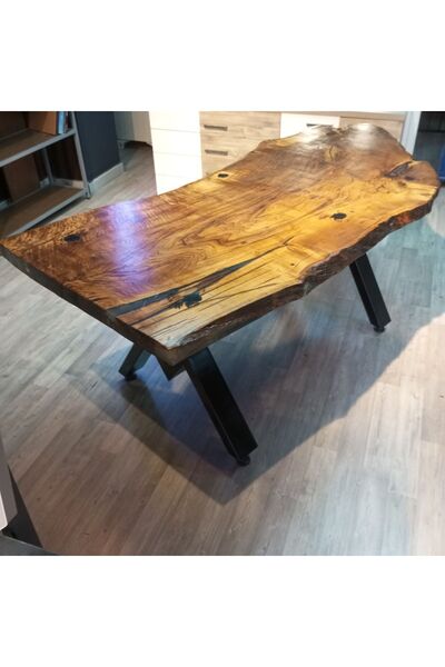 Naraya Wood Doğal Kütük Masa (MEŞE)