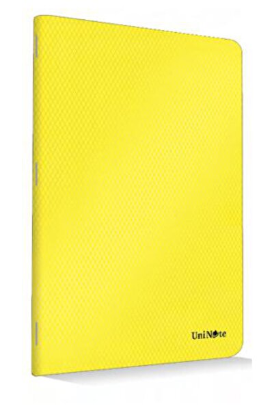 ÇINAR DEFTER دفتر ملاحظات مدرسي مقاس A4 مكون من 60 ورقة - أصفر عادي