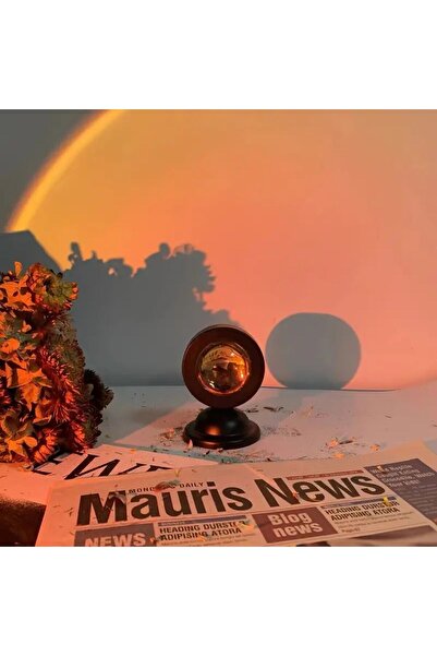 Silpus Gün Batımı Projektör Lambası Dekoratif Işık Tek Lens