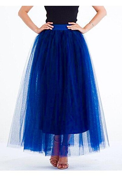 MODAALFABE Fusta din tul Hijab căptușită