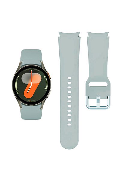 NovStrap ساعة سامسونج جالاكسي 7 6 5 برو 4 Fe 40 42 43 44 45 46 47 ملم متوافقة مع حبل سيليكون مع دبوس تغطية كاملة