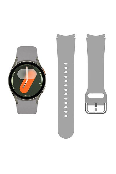 NovStrap ساعة سامسونج جالاكسي 7 6 5 برو 4 Fe 40 42 43 44 45 46 47 ملم متوافقة مع حبل سيليكون مع دبوس تغطية كاملة