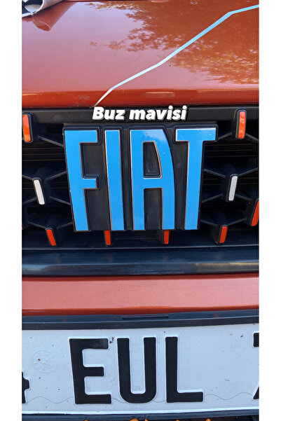 Fiat Egea Amblem/Logo Kaplama Sticker Set