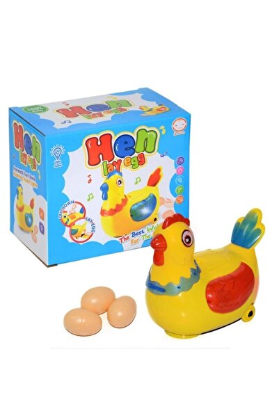 TOYSTURKA Oyuncak Pilli Seslii Yumurtlayan Tavuk