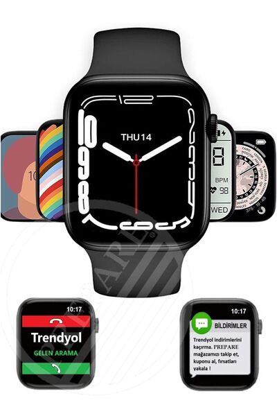 PREPARE Smart Watch 7 Serisi Tüm Telefonlarla Uyumlu A Kalite Akıllı Saat