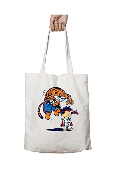 ART HEDİYE Tiger Perivo torba za rame Torba - trajna sa obe strane Štampano, ...