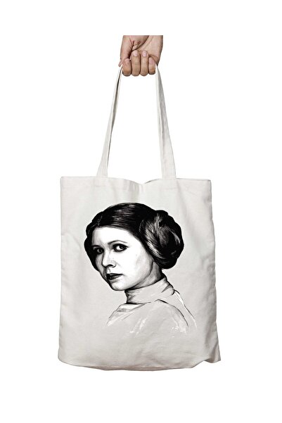 ART HEDİYE Star Wars Princesa leia Two Sided Permanent Printed Washable Shoul...