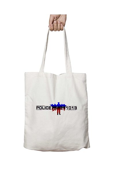 ART HEDİYE POLICE 1013 - Πλενόμενη τσάντα με στάμπα δύο όψεων