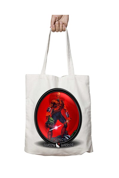 ART HEDİYE Shadow-Warrior-Free-PNG-Image - حقيبة كتف مطبوعة دائمة قابلة للغسل