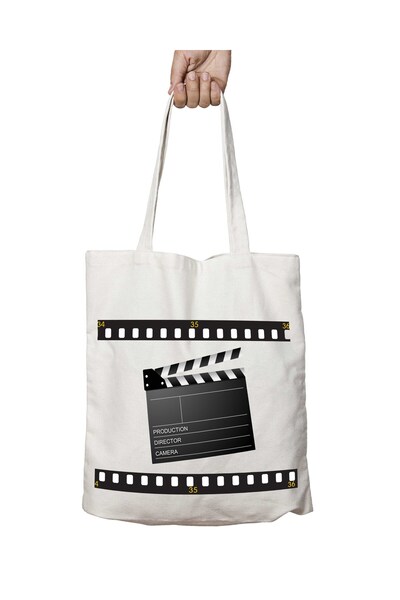 ART HEDİYE Two Sides Permanent Printed cinema clapper - Washable School and B...