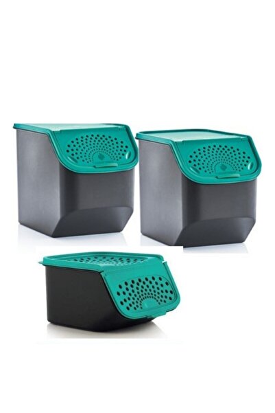 Tupperware 3'lü Patates Soğan ve Sarımsak Saklama  Kabı