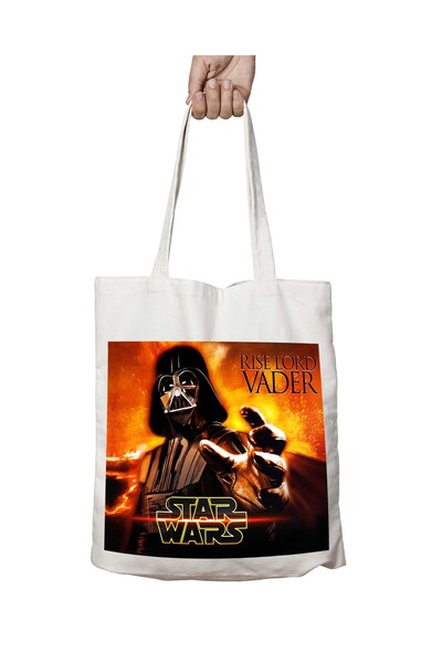 ART HEDİYE Rise lord Vader Star Wars - Permanent Printed Washable Shoulder To...