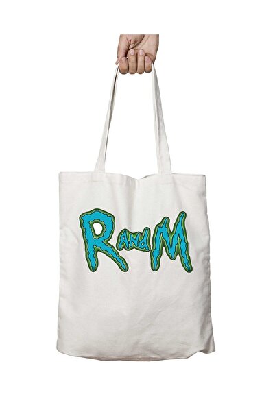 ART HEDİYE Two Sided R and M Printed Washable Bag