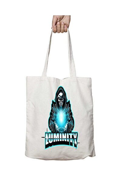 ART HEDİYE Wizard (3) - Two Sides Permanent Printed Washable Shoulder Tote Bag