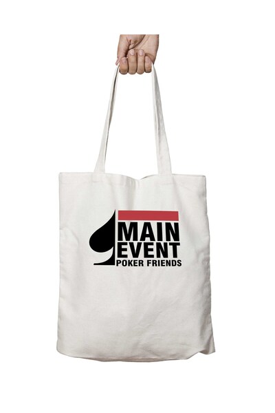 ART HEDİYE Poker Friends Main Event - Washable Lasting Printed School and Bea...