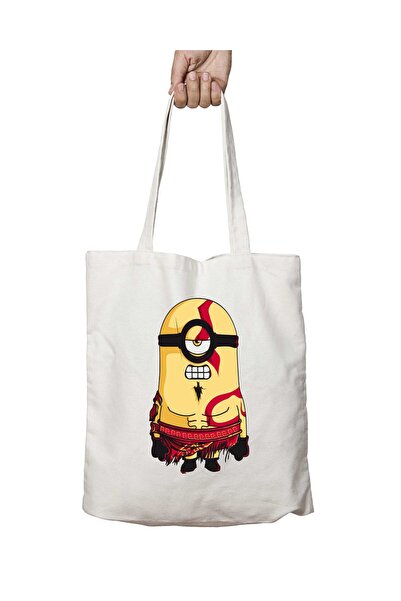 ART HEDİYE حقيبة ميني إله الحرب - مينيون أوف وور قابلة للغسل ومطبوعة على الجا...