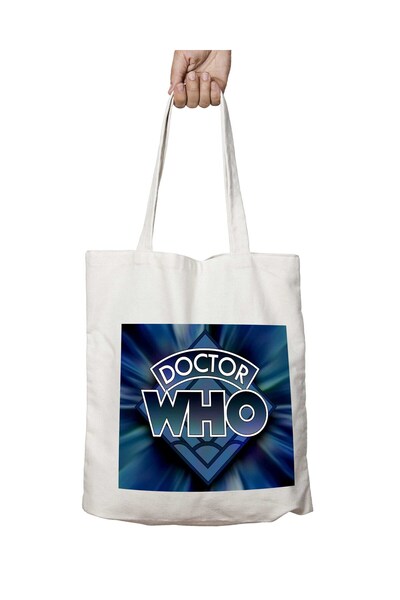 ART HEDİYE Logo Doctor Who - Perivo i trajna Štampano tkanina za ramena Torba
