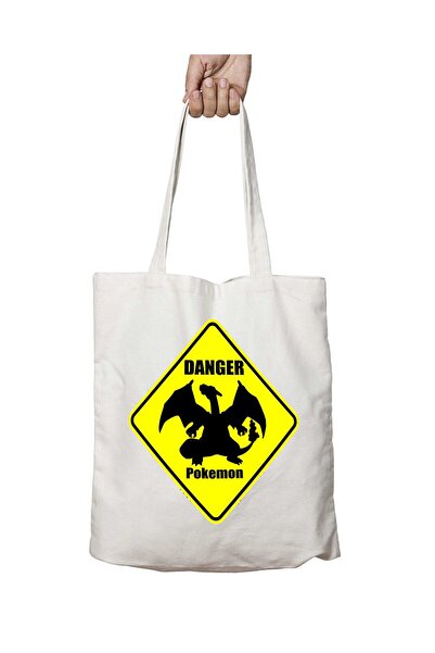 ART HEDİYE Pokemon - Danger Charizard з принтом, пральна сумка, двостороння, ...