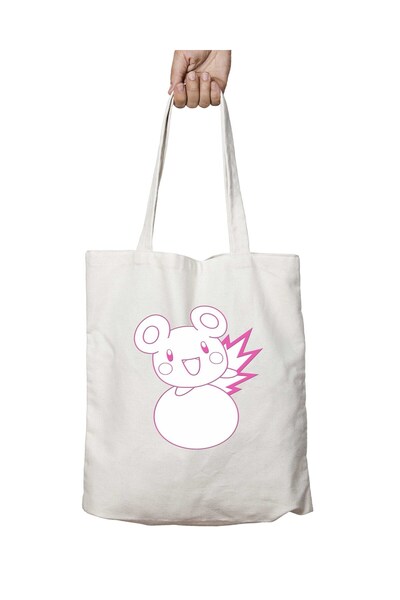 ART HEDİYE Pokemon 300000 - Двостороння сумка з принтом, яку можна прати