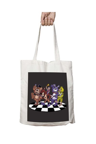 ART HEDİYE Mi smo bend Pet noći u Freddysu - Dvostrana trajna B Štampano tkan...