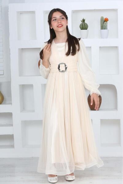 Asortix Βραδινό φόρεμα Hijab με μακριά γραμμή για νεαρή κοπέλα