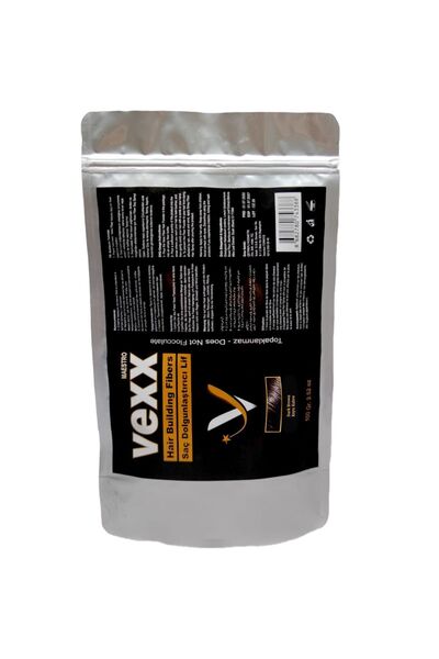vexx maestro Vexx 100 Gr. Koyu Kahverengi (Dark Brown) Saç Tozu Topik-Topakla...