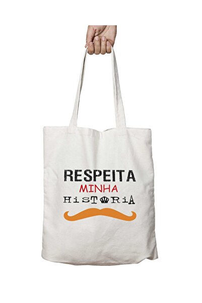 ART HEDİYE Respeita minha história - Миюча сумка з постійним принтом