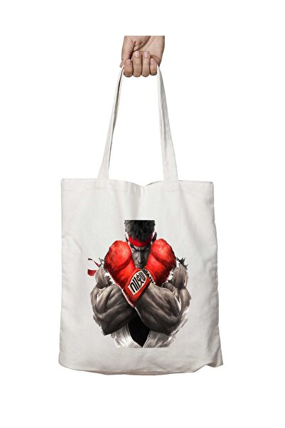 ART HEDİYE RYu RYu Street Fighter - Two Sides Permanent Printed, Washable Sho...