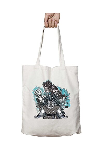 ART HEDİYE Super SaYajin Printed Washable Bag - StaY Two Sides